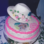 Customized Birthday Black Cake with hat