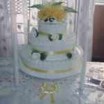 Weddings Black Cake 13x