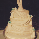 Weddings Black Cake 19x