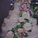 Designer Wedding Black Cakes